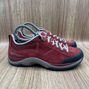 Dansko Burgundy and Charcoal Women's Sneakers